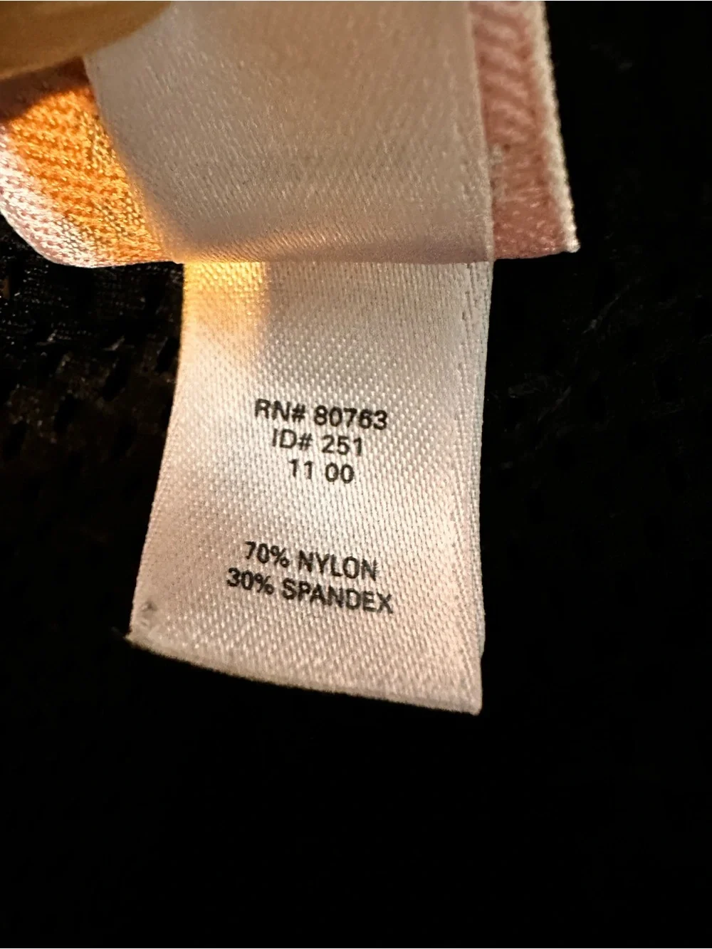 Victoria's Secret Black Mesh Drawstring Coverups